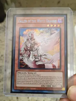 Yu-Gi-Oh! Fallen of the White Dragon 1st Ed Secret Rare BPRO-EN024 - Image 1