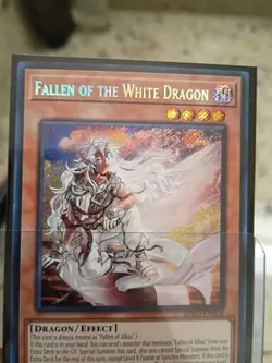 Yu-Gi-Oh! Fallen of the White Dragon 1st Ed Secret Rare BPRO-EN024 - Image 2