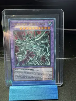 Yugioh! LP Egyptian God Slime - LED7-EN001 - Ultra Rare - 1st Edition NM - Image 1