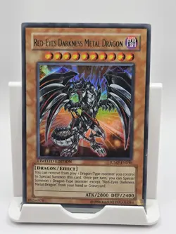 Yugioh Red-Eyes Darkness Metal Dragon JUMP-EN030 Ultra Rare - Image 1