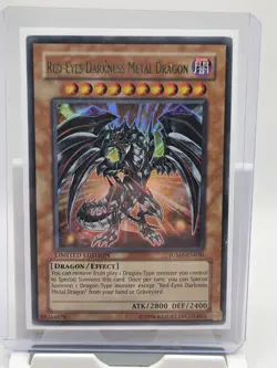 Yugioh Red-Eyes Darkness Metal Dragon JUMP-EN030 Ultra Rare - Image 3