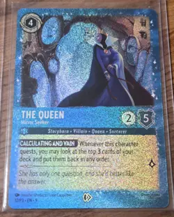 The Queen - Mirror Seeker 12 Disney Lorcana Promo Cards Holo - Image 1