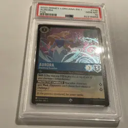 AURORA DREAMING GUARDIAN DISNEY LORCANA SUPER RARE FOIL 139/204 LOW POP - PSA 10 - Image 3