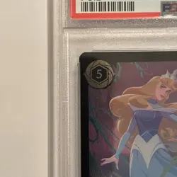 AURORA DREAMING GUARDIAN DISNEY LORCANA SUPER RARE FOIL 139/204 LOW POP - PSA 10 - Image 4