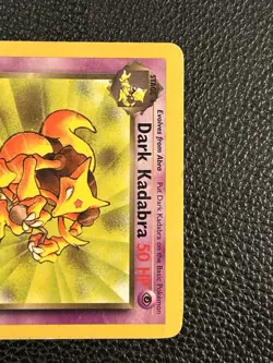 Dark Kadabra 1st Edition 039/82 Pokemon Card – LP– Team Rocket (TR) - Image 2