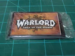 WARLORD Saga of the Storm DEIMA sealed promo 25 card pack CCG 2004 - Image 3