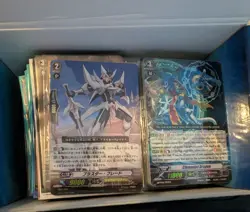 Big Playmat And Card Lot; Yugioh, Digimon, Vanguard, Naruto Tcg, Buddy Fight. - Image 1