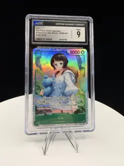 Lim SR OP09-037 Japanese JP ONE PIECE Card Emperors in the New World CGC 9 - Image 1