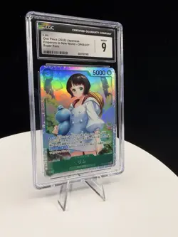 Lim SR OP09-037 Japanese JP ONE PIECE Card Emperors in the New World CGC 9 - Image 2