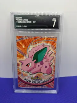 Nidoran #32 - Topps Series 1 - TV Animation Edition - Vintage Pokemon Card 2000 - Image 1