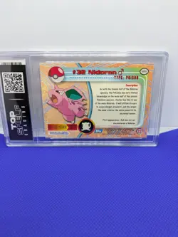 Nidoran #32 - Topps Series 1 - TV Animation Edition - Vintage Pokemon Card 2000 - Image 2