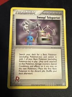 Pokemon Card - Swoop! Teleporter Team Rocket Returns 92/109 Non Holo - Image 1