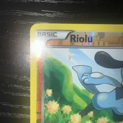 Pokemon TCG Riolu Reverse Holo Card 76/135 Plasma Storm - Image 5