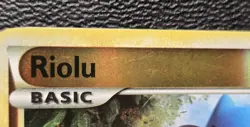 Pokemon TCG Riolu 50/95 2011 Call of Legends Reverse Holo Uncommon Card - MP - Image 3