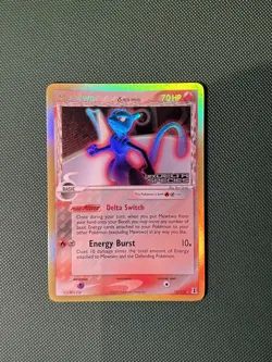 Mewtwo EX Delta Species 12/113 - Stamped Reverse Holo Pokemon Card - Image 1
