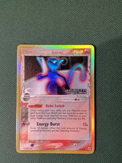 Mewtwo EX Delta Species 12/113 - Stamped Reverse Holo Pokemon Card - Image 5
