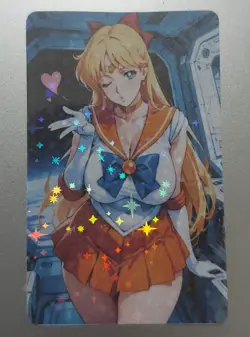 Sailor Moon Sailor Venus Waifu Card - Image 1