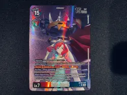 Digimon Card Game BT22-015 Omnimon SR Parallel Cyber Eden SP English - Image 1