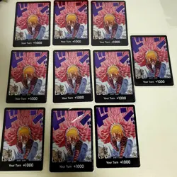 ONE PIECE TCG: DON!! Full Set x10 Card Donquixote Doflamingo! Royal Blood OP10 - Image 2