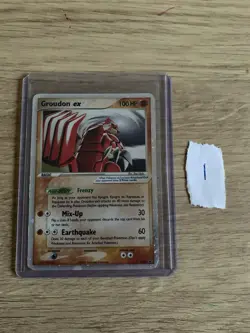 Groudon Ex 038 Black Star Promo Ultra Holo Pokemon Card - Image 1