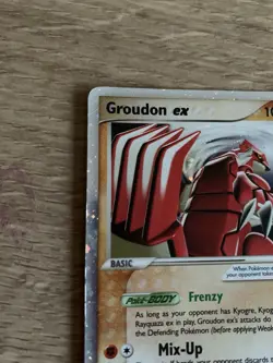 Groudon Ex 038 Black Star Promo Ultra Holo Pokemon Card - Image 3