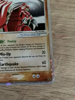 Groudon Ex 038 Black Star Promo Ultra Holo Pokemon Card - Image 5
