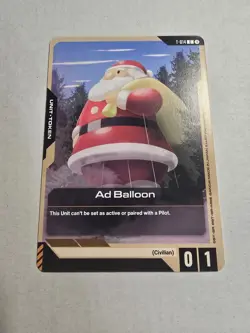 Ad Balloon Token - T-014 - Gundam TCG Card Game - Image 1