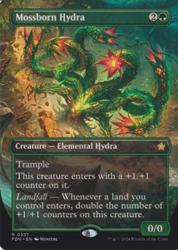 Mossborn Hydra (Borderless) NM - Image 1