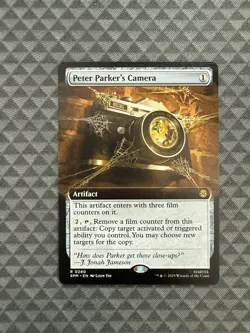 MTG Peter Parker’s Camera #0280 Extended Art Rare Marvel’s Spider-Man (SPM) - Image 1