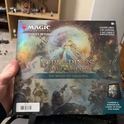 SEALED- MTG Tales of Middle-Earth LOTR THE MIGHT OF GALADRIEL Scene - Image 1