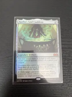 Agatha's Soul Cauldron Wilds of Eldraine Foil LP - Image 1