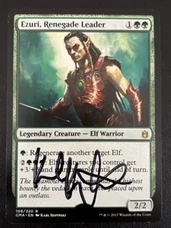 Ezuri, Renegade Leader Artist Proof Signed Commander Anthology CMA MTG - Image 1