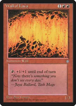 Wall of Lava (223) Ice Age ICE MTG Magic - Image 1