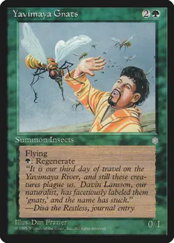 Yavimaya Gnats (280) Ice Age ICE MTG Magic - Image 1