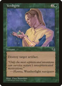 Verdigris (264) Tempest TMP MTG Magic - Image 1