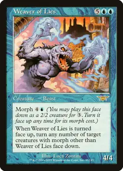 Weaver of Lies (057) Legions LGN MTG Magic - Image 1