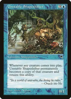 Unstable Shapeshifter (100) Tempest TMP MTG Magic - Image 1