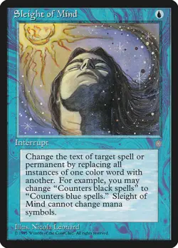 Sleight of Mind (099) Ice Age ICE MTG Magic - Image 1