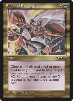 Surge of Strength (109) Alliances ALL MTG Magic - Image 1