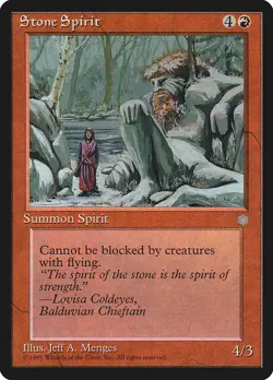 Stone Spirit (218) Ice Age ICE MTG Magic - Image 1