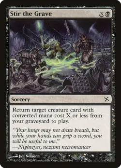 Stir the Grave (085) Betrayers of Kamigawa BOK MTG Magic - Image 1
