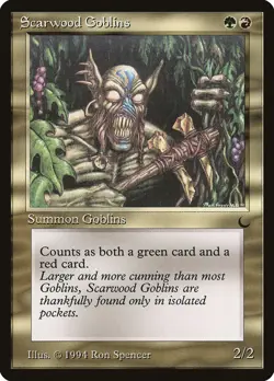 Scarwood Goblins (094) The Dark DRK MTG Magic - Image 1