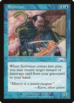 Scrivener (046) Exodus EXO MTG Magic - Image 1