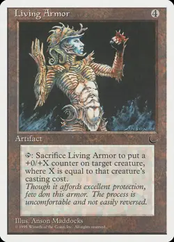 Living Armor (103) Chronicles CHR MTG Magic - Image 1
