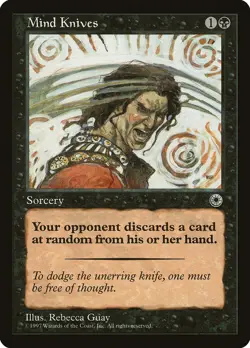 Mind Knives (100) Portal POR MTG Magic - Image 1