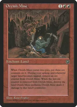 Orcish Mine (078) Homelands HML MTG Magic - Image 1