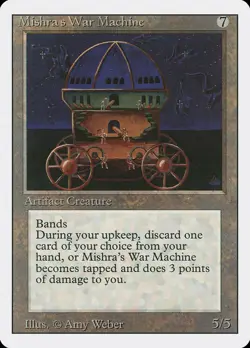 Mishra's War Machine (266) Revised Edition 3ED MTG Magic - Image 1