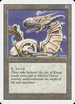 Dragon Engine (246) Revised Edition 3ED MTG Magic - Image 1