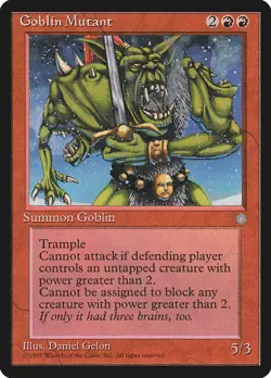 Goblin Mutant (188) Ice Age ICE MTG Magic - Image 1