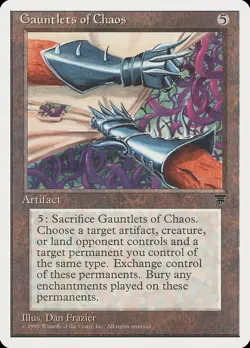 Gauntlets of Chaos (099) Chronicles CHR MTG Magic - Image 1